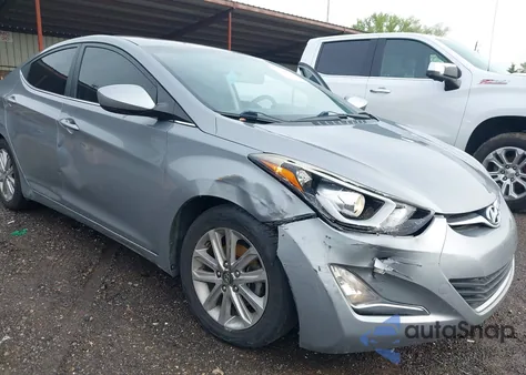 2015 Hyundai Elantra Se z USA, uszkodzony, nr VIN KMHDH4AE2FU425762